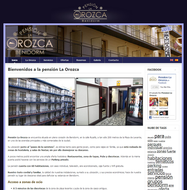 Pensión La Orozca Benidorm - Joomla